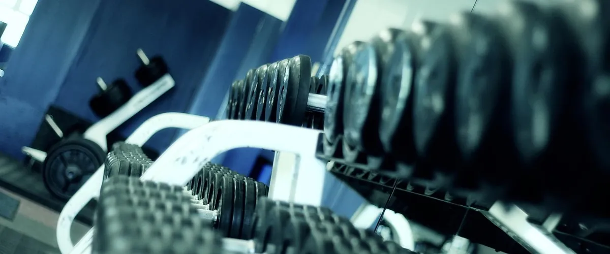 Training in a gym, the kind of fitness business we help retain members and convert trials